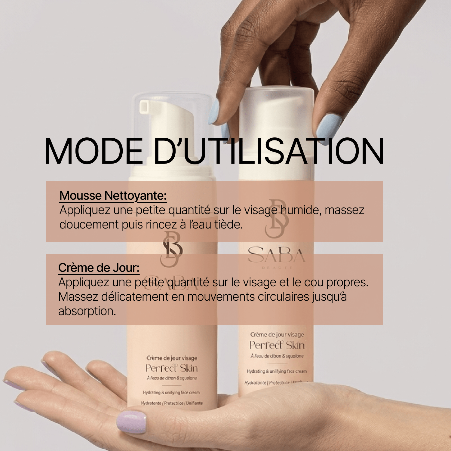 Nos Grands Formats Perfect Skin - Saba beauté